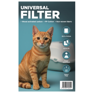 M-PETS Universal Carbon Cat Litter Box Filter