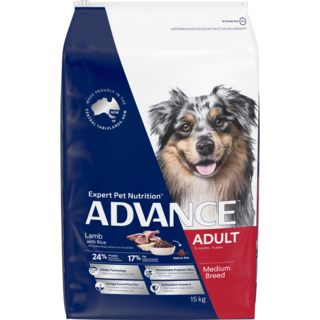 ADVANCE Adult Medium Breed Lamb & Rice Dry Dog Food