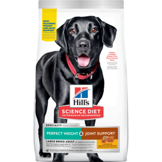 Hill's Science Diet Adult Perfect Weight Large Breed + Joint Support Chicken Recipe Dry Dog Food
