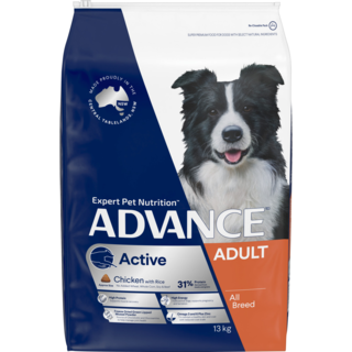 ADVANCE Adult Active Dog Chicken & Rice Dry Dog Food