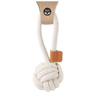 M-PETS Coto Natural Cotton Loop Ball Dog Toy