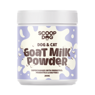 Scoop Dog Goat Milk Powder for Dogs and Cats
