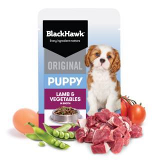 Black Hawk Original Puppy Lamb Wet Dog Food