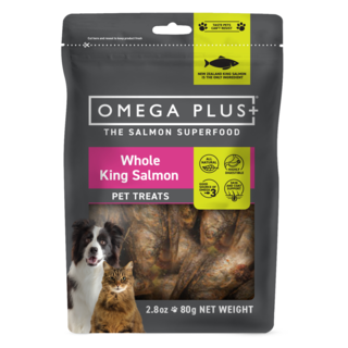 Omega Plus Whole King Salmon Pet Treats