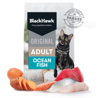 Black Hawk Original Adult Ocean Fish Dry Cat Food