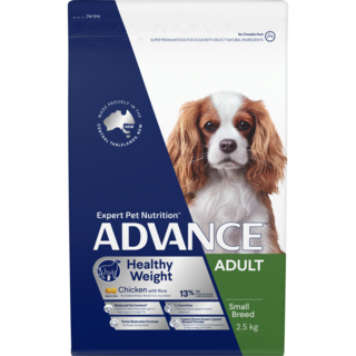 ADVANCE Adult Small Breed Healthy Weight Chicken & Rice Dry Dog Food