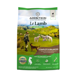 Addiction Grain-Free Le Lamb Dry Dog Food