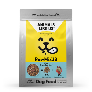 Animals Like Us RawMix33 with Grass-Fed Beef Freeze Dried Dog Food