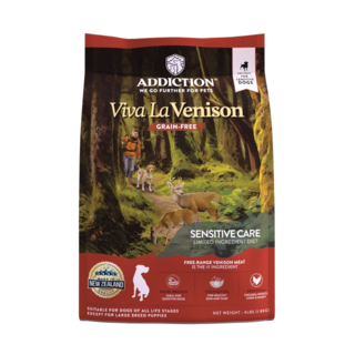 Addiction Grain-Free Viva La Venison Sensitive Care Dry Dog Food