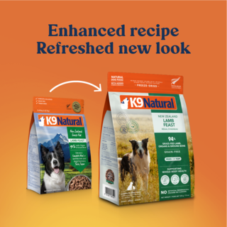 K9 Natural Lamb Feast Freeze Dried Dog Food