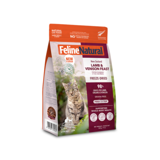 Feline Natural Lamb & Venison Feast Freeze Dried Cat Food