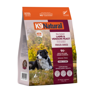K9 Natural Lamb & Venison Feast Freeze Dried Dog Food