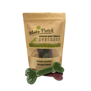 Mak's Patch Mixed Fruit Bumpi Bone Dog Treats