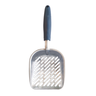 M-PETS Metal Chrome Cat Litter Scoop