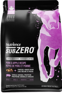 Nutrience SubZero Limited Ingredient Pork & Apple Dog Dry Food