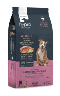 Hypro Premium Wholesome Grains Adult Lamb & Brown Rice Dry Dog Food