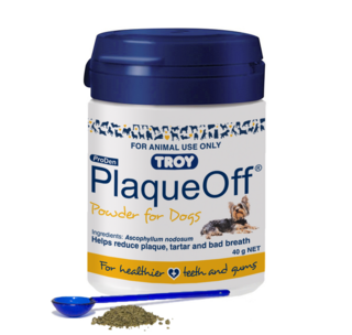 Troy ProDen PlaqueOff Dog Dental Powder