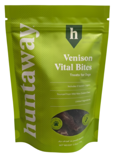 Huntaway Venison Vital Bites Dog Treats
