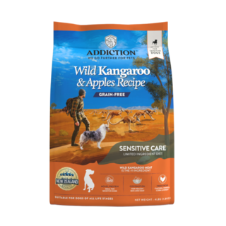 Addiction Grain-Free Wild Kangaroo & Apples Sensitive Care Dry Dog Food