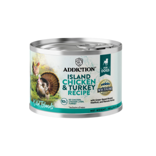 Addiction Wild Islands Island Chicken & Turkey Grain-Free Wet Dog Food