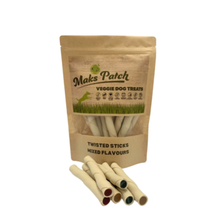 Mak's Patch Mixed Vegetable Twisted Stick Dog Treats