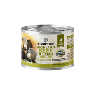 Addiction Wild Islands Highland Beef & Lamb Grain-Free Wet Dog Food