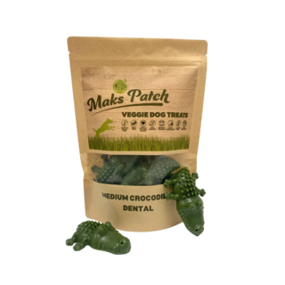 Mak's Patch Dental Crocodile Dog Treats