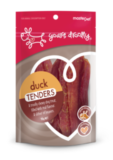 Yours Droolly Duck Tenders Dog Treats