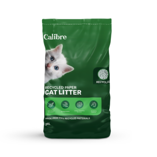 Calibre Recycled Paper Cat Litter