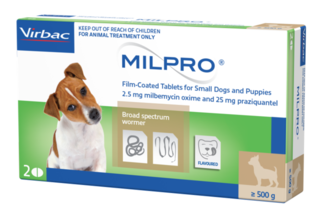 Milpro All Wormer Tablets for Dogs